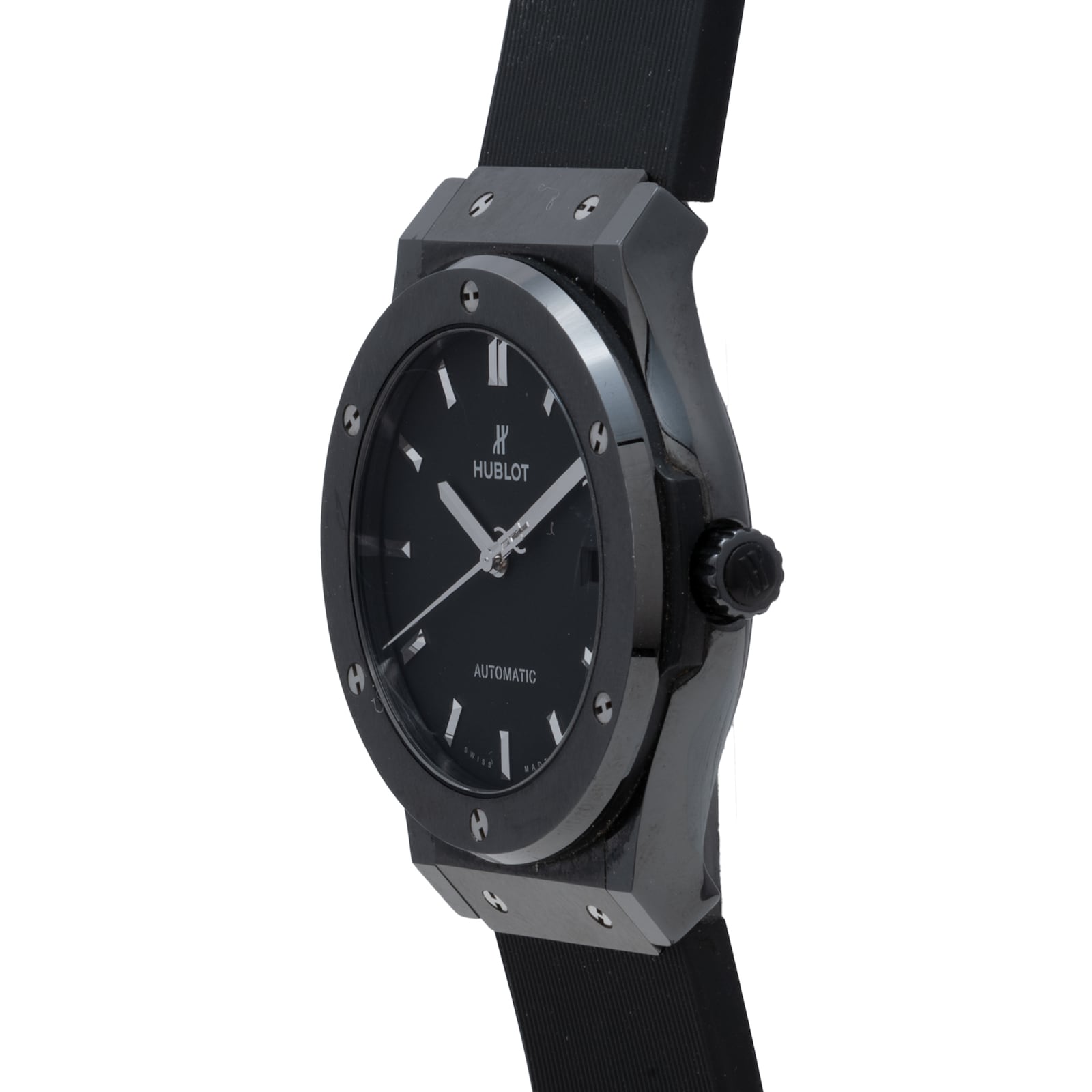 Pre-Owned Hublot Classic Fusion Black Magic Ceramic 46