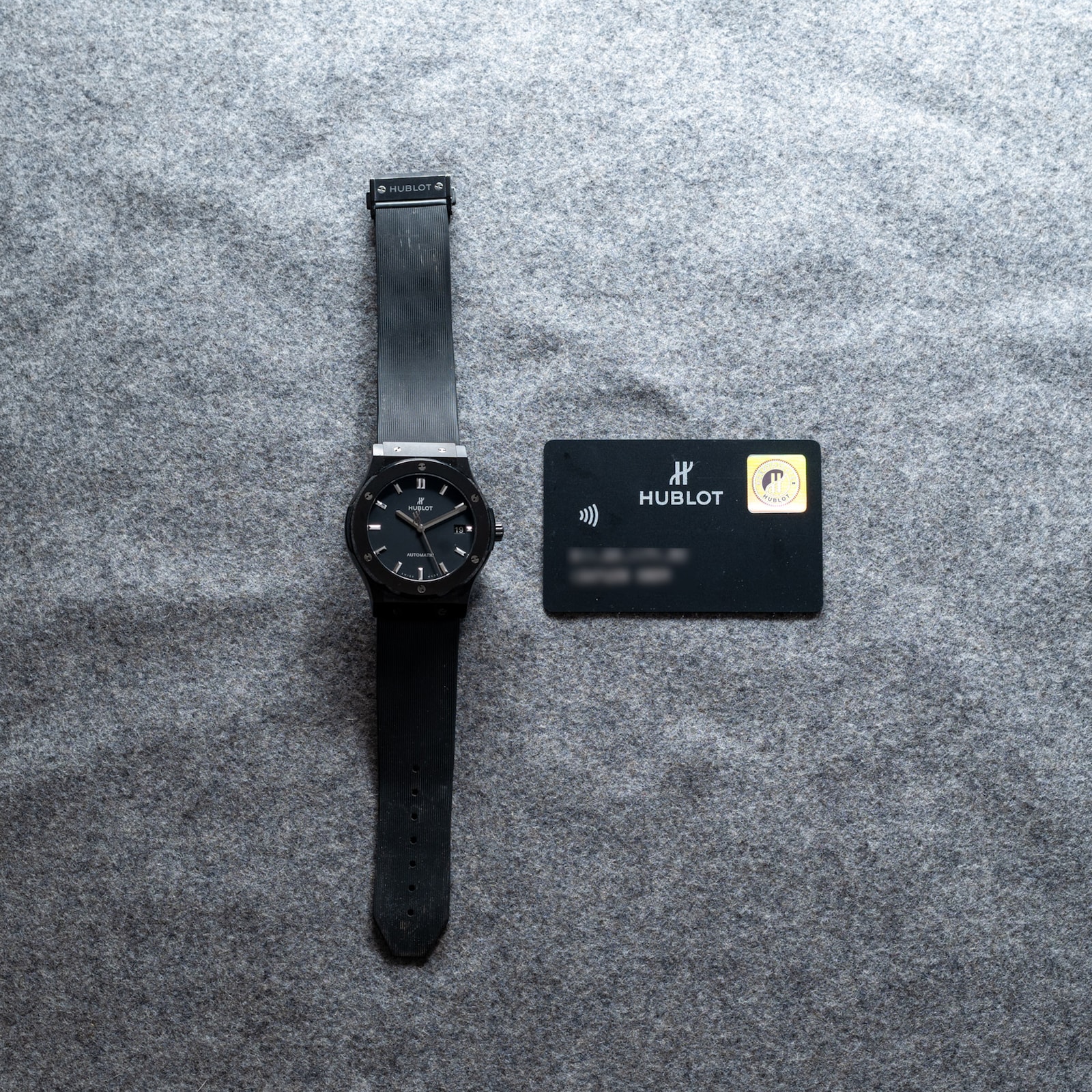 Pre-Owned Hublot Classic Fusion Black Magic Ceramic 46