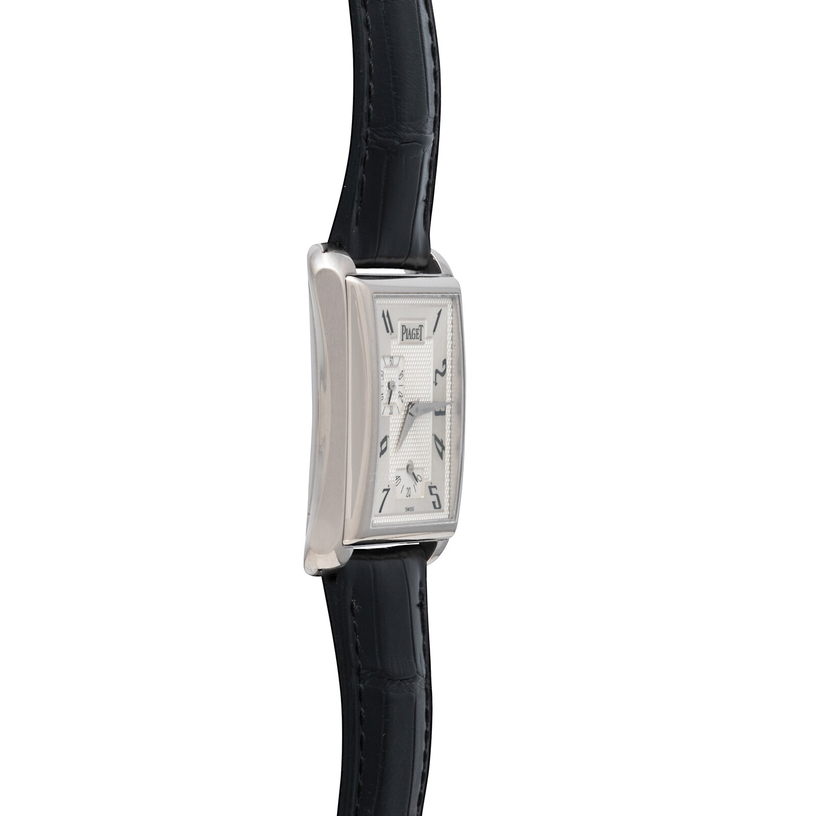Pre-Owned Piaget Black Tie Emperador Coussin Automatique