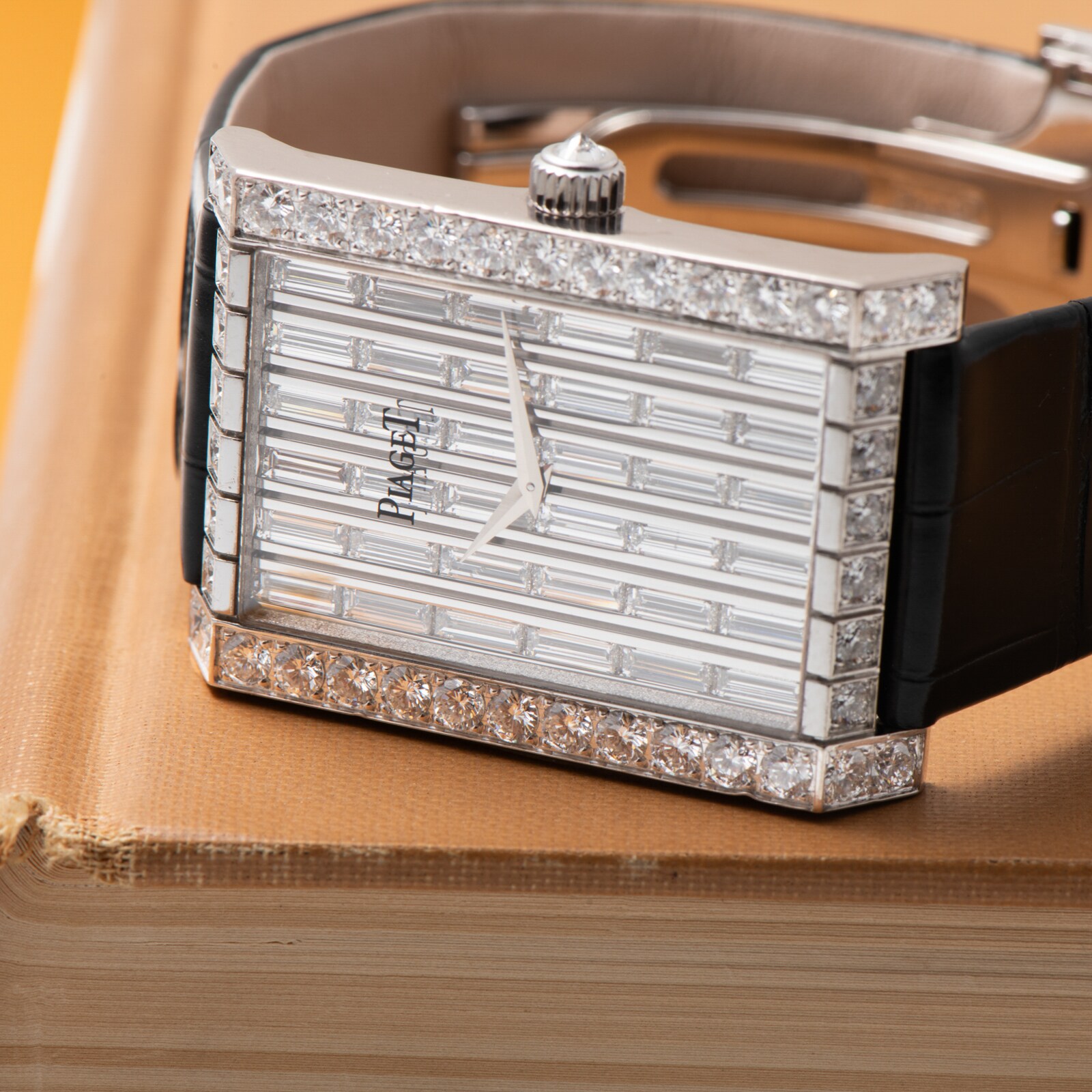 Pre-Owned Piaget Limelight 'Baguette' Diamond Dress Watch