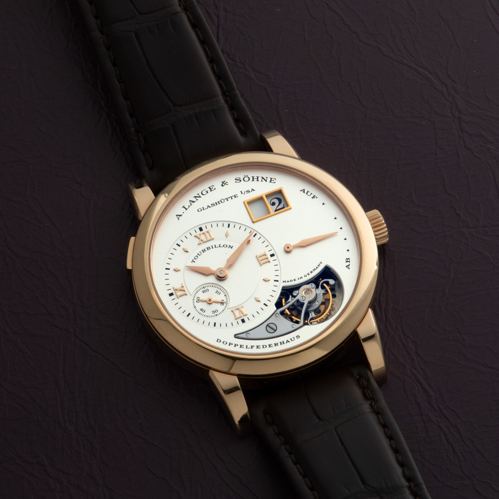 Pre-Owned A. Lange & Sohne Lange 1 Tourbillon