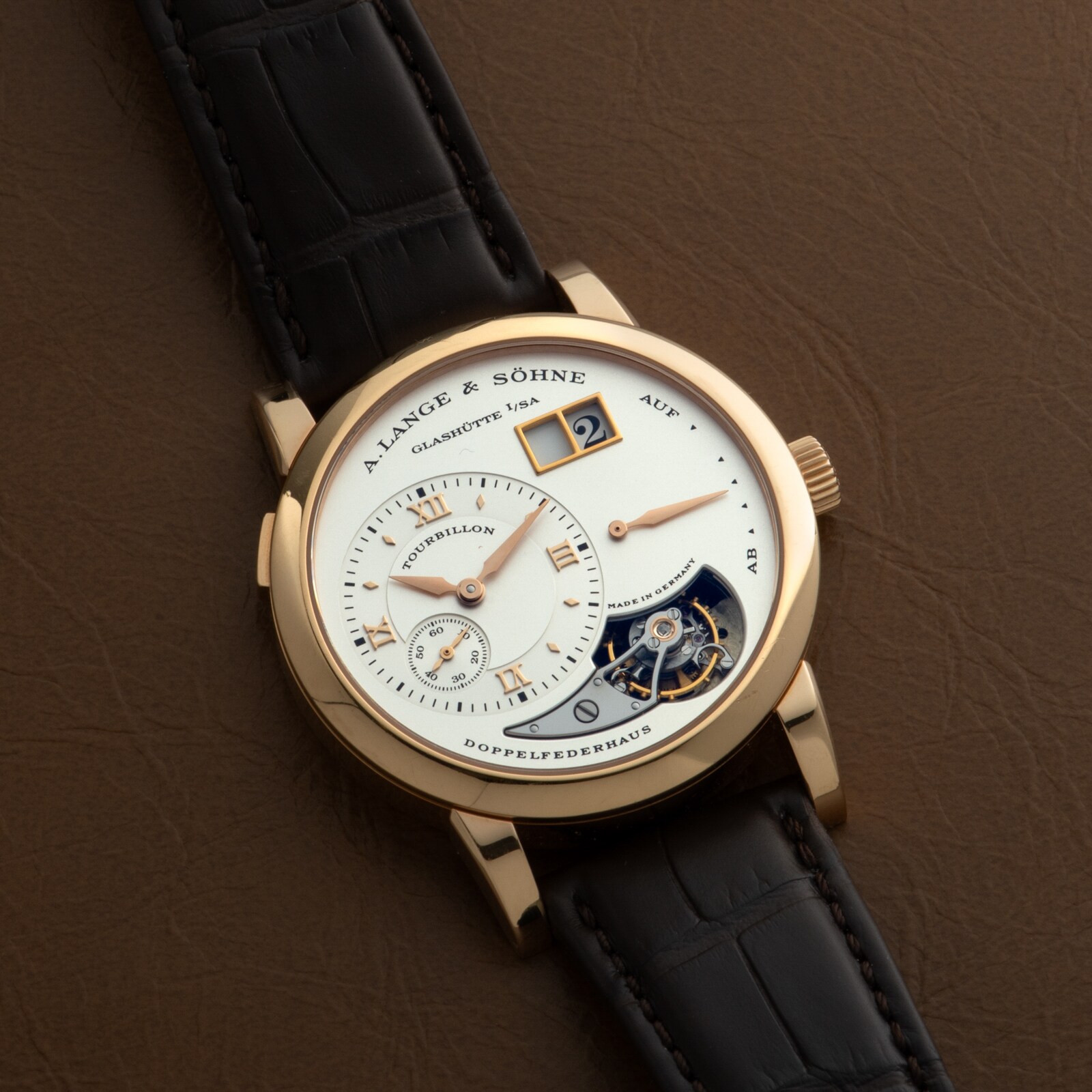 Pre-Owned A. Lange & Sohne Lange 1 Tourbillon