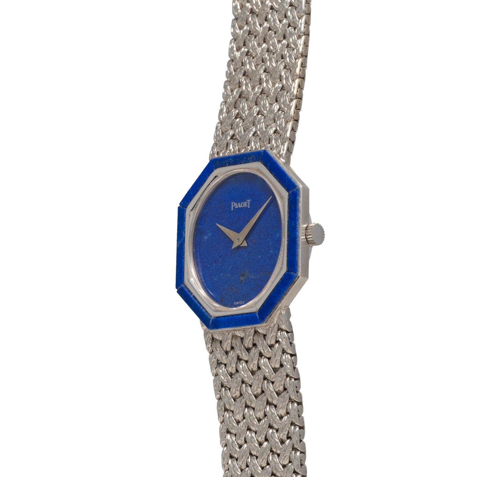 Pre-Owned Piaget Lapis Lazuli' White Gold Dress Watch