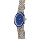 Pre-Owned Piaget Lapis Lazuli' White Gold Dress Watch