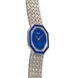 Pre-Owned Piaget Lapis Lazuli' White Gold Dress Watch