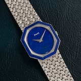 Pre-Owned Piaget Lapis Lazuli' White Gold Dress Watch
