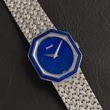 Pre-Owned Piaget Lapis Lazuli' White Gold Dress Watch