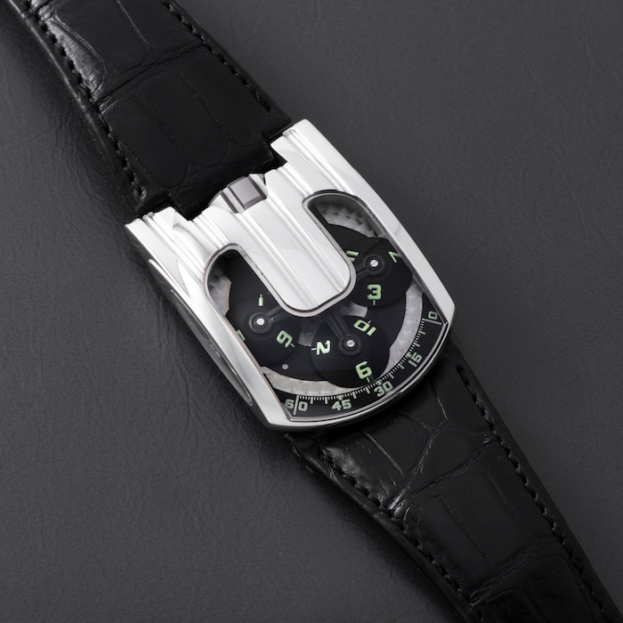 Pre-Owned Urwerk UR-103 Platinum 'Targa'