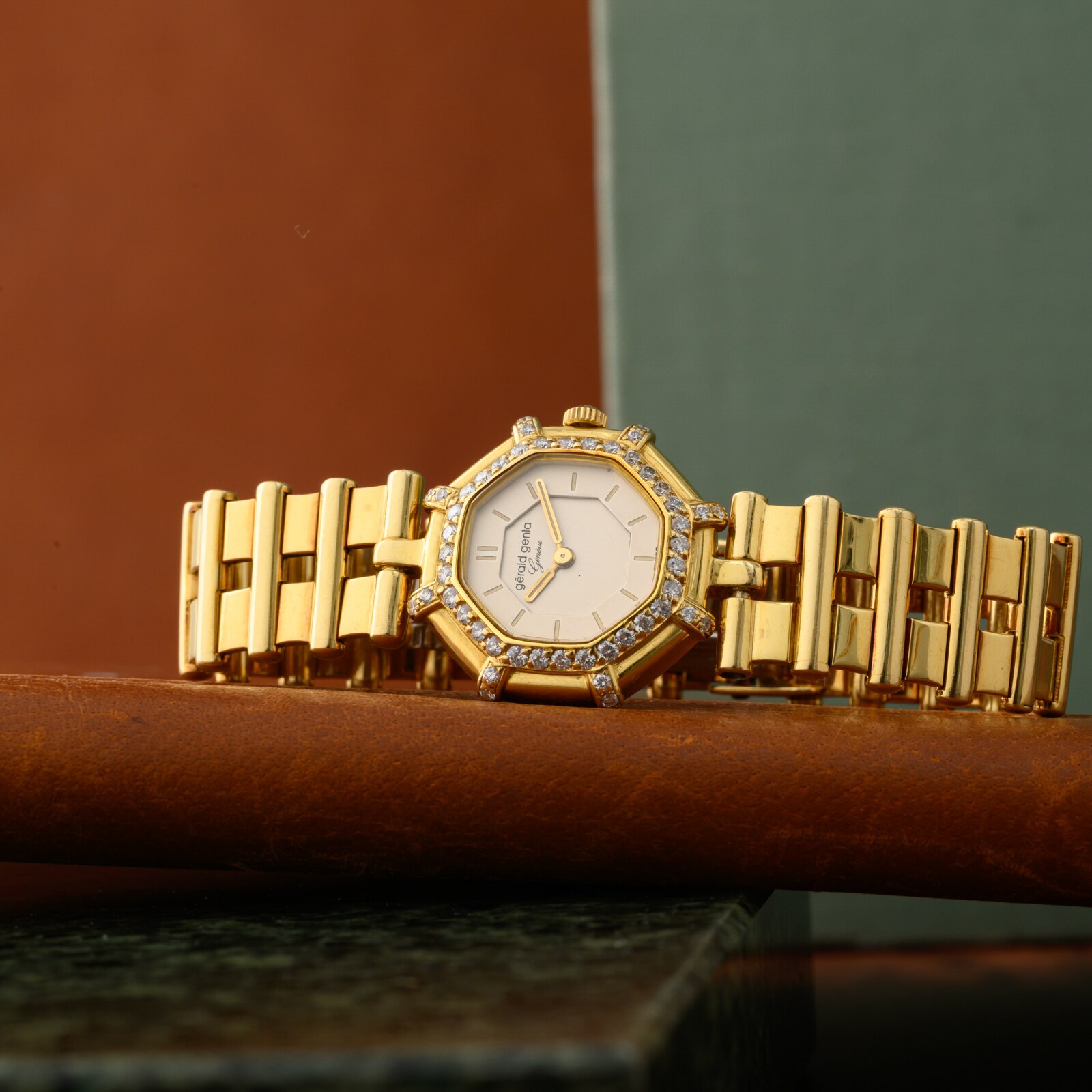 Pre-Owned Gerald Octagonal Dress Watch