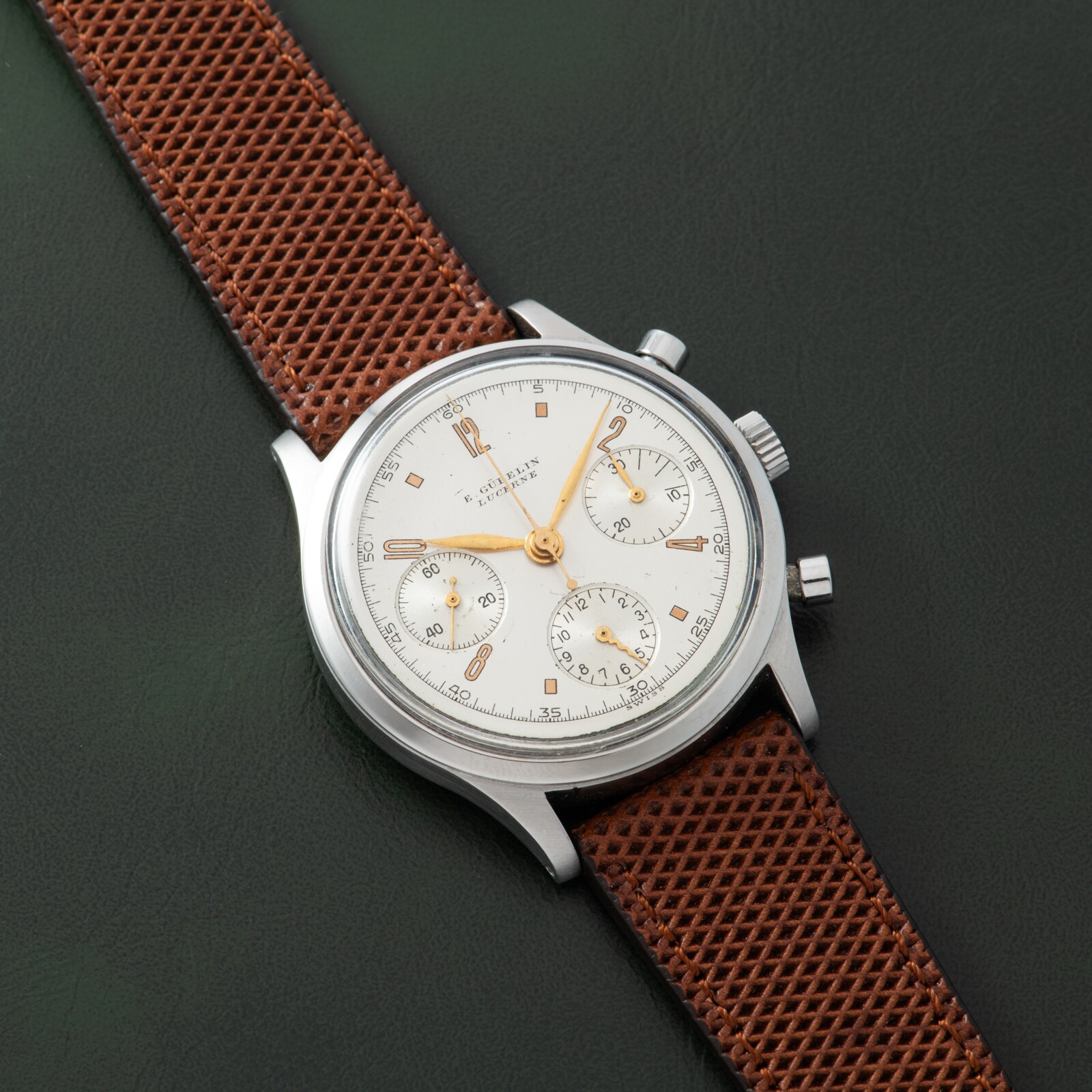 Pre-Owned Gübelin Oversize' Waterproof Chronograph