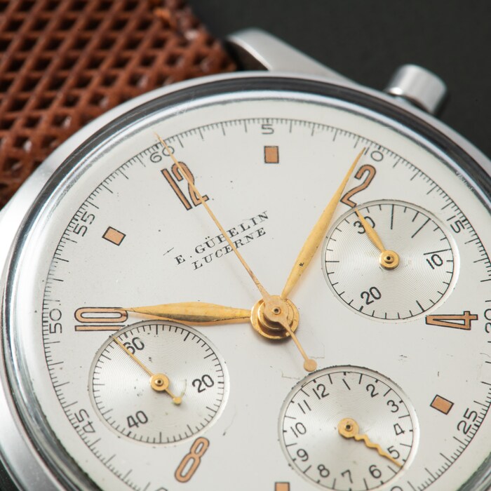 Pre-Owned Gübelin Oversize' Waterproof Chronograph