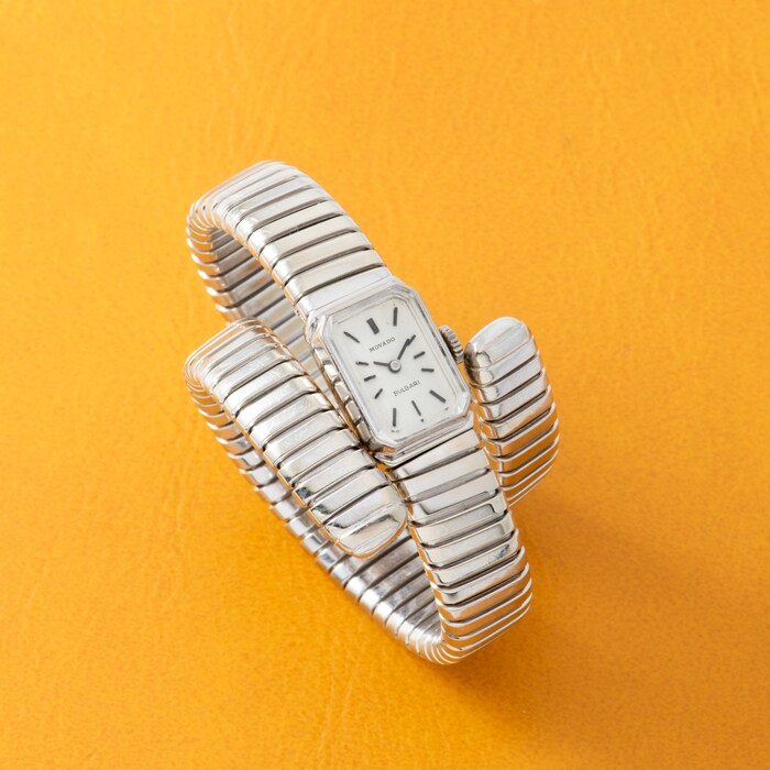 Pre-Owned Bulgari Serpenti Tubogas by Movado