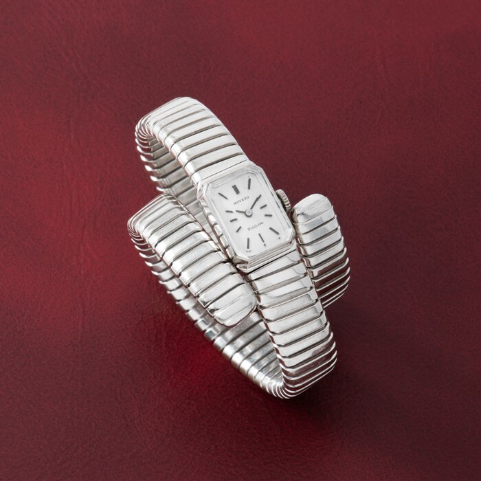 Pre-Owned Bulgari Serpenti Tubogas by Movado