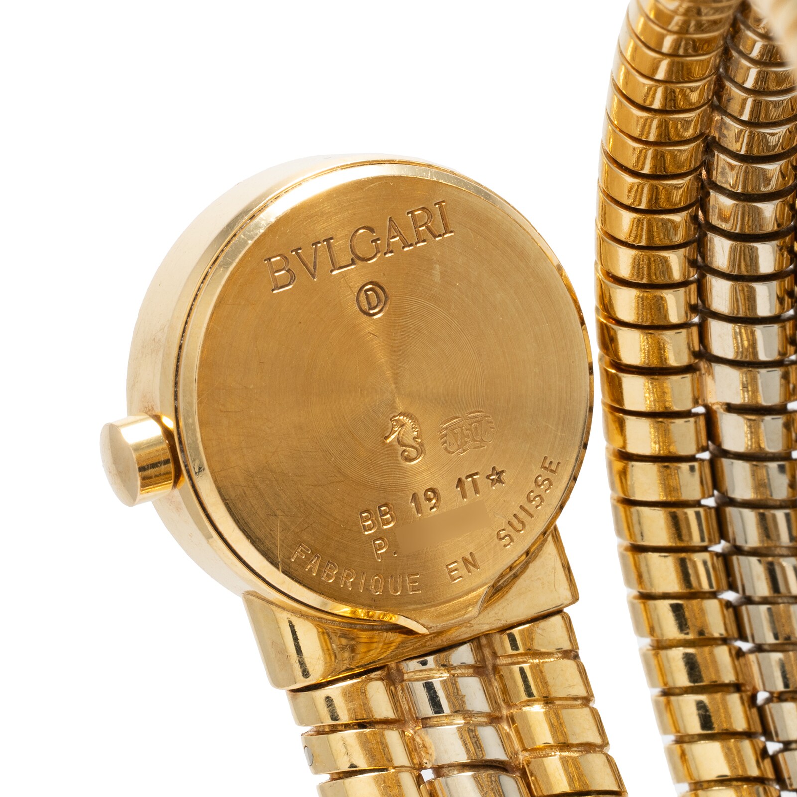 Pre-Owned Bulgari Serpenti Tubogas 'Bicolore'