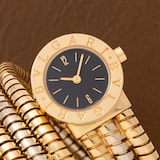 Pre-Owned Bulgari Serpenti Tubogas 'Bicolore'