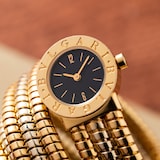 Pre-Owned Bulgari Serpenti Tubogas 'Bicolore'