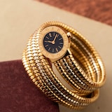 Pre-Owned Bulgari Serpenti Tubogas 'Bicolore'
