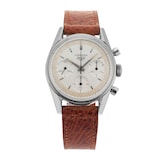 Pre-Owned Heuer Carrera 12 Chronograph 2447T 1960s 36mm Stainless Steel