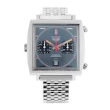 Pre-Owned Heuer Monaco 1970s 38x40MM Stainless Steel