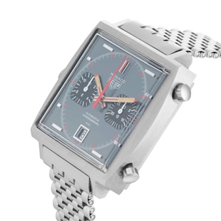 Pre-Owned Heuer Monaco 1970s 38x40MM Stainless Steel