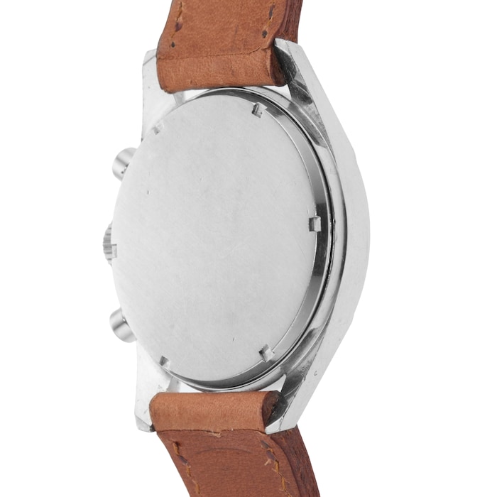 Pre-Owned Heuer Carrera 1970s 36mm Stainless Steel
