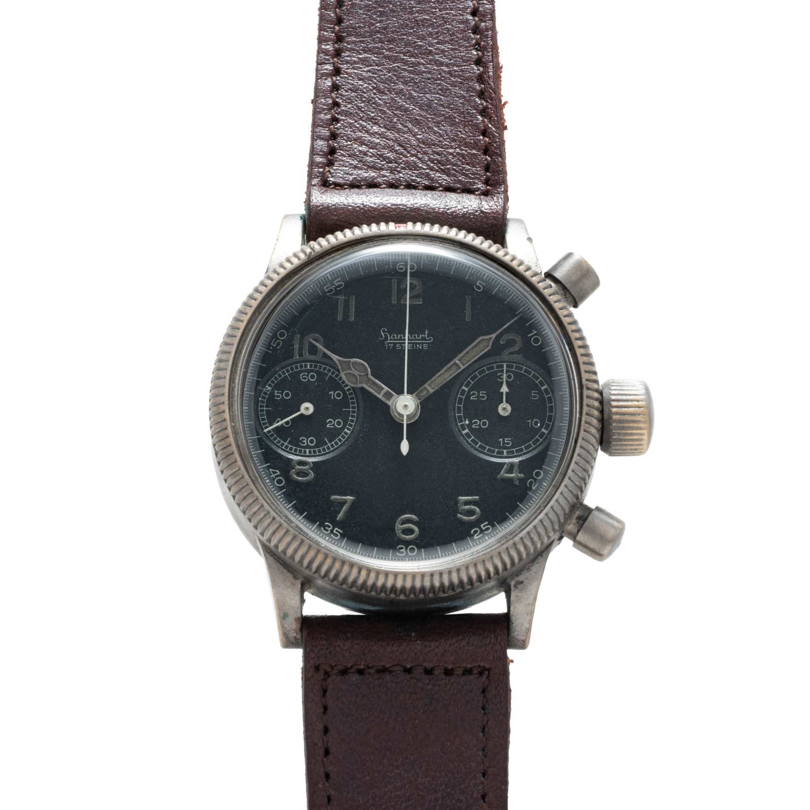Pre-Owned Hanhart Pilot Flyback Chronograph 'McQueen'