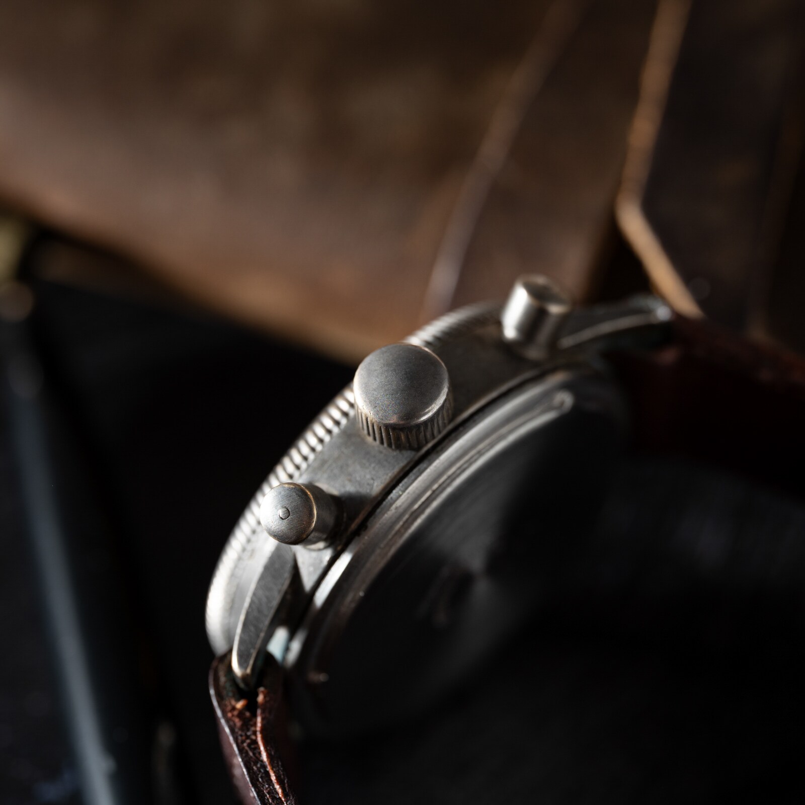Pre-Owned Hanhart Pilot Flyback Chronograph 'McQueen'