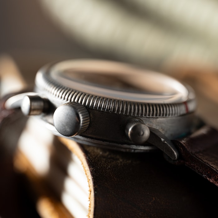 Pre-Owned Hanhart Pilot Flyback Chronograph 'McQueen'