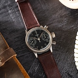 Pre-Owned Hanhart Pilot Flyback Chronograph 'McQueen'