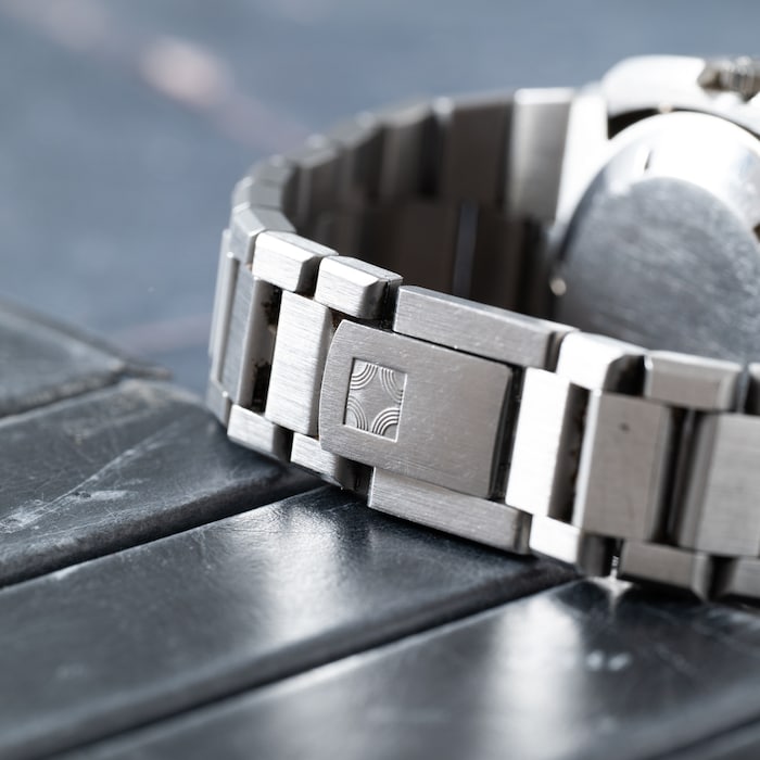 Pre-Owned Movado El Primero Chronograph 'TV Case'