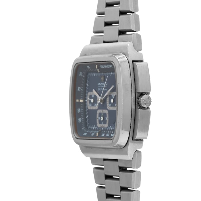 Pre-Owned Movado El Primero Chronograph 'TV Case'