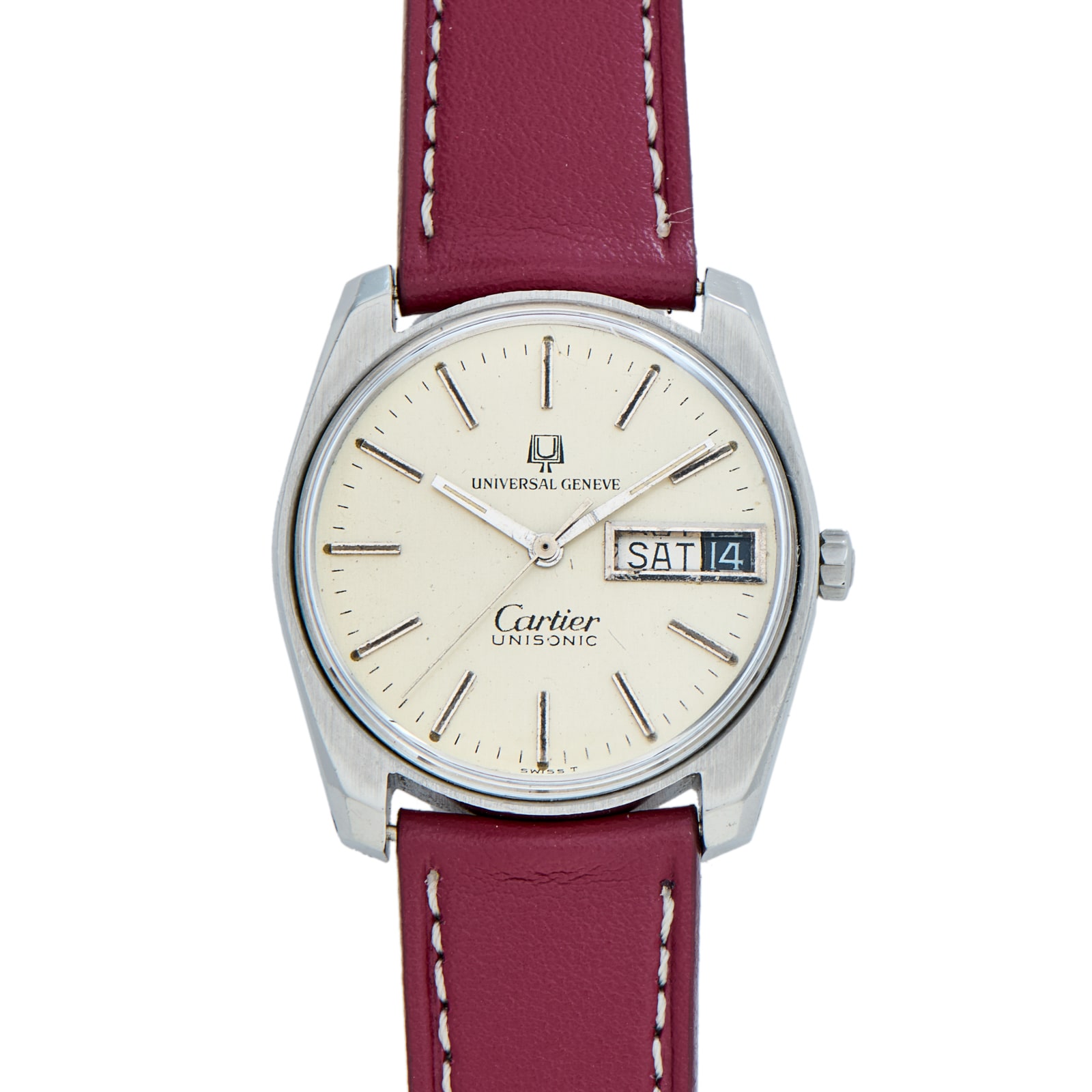 Pre-Owned Universal Geneve For Cartier Unisonic Chronometer