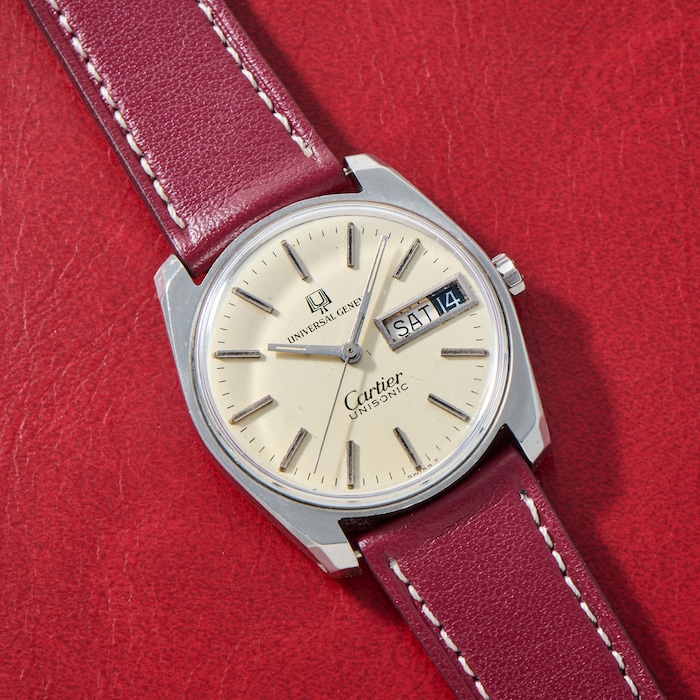 Pre-Owned Universal Geneve For Cartier Unisonic Chronometer
