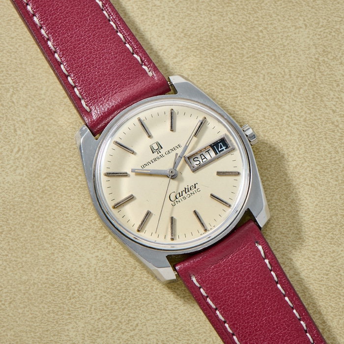 Pre-Owned Universal Geneve For Cartier Unisonic Chronometer