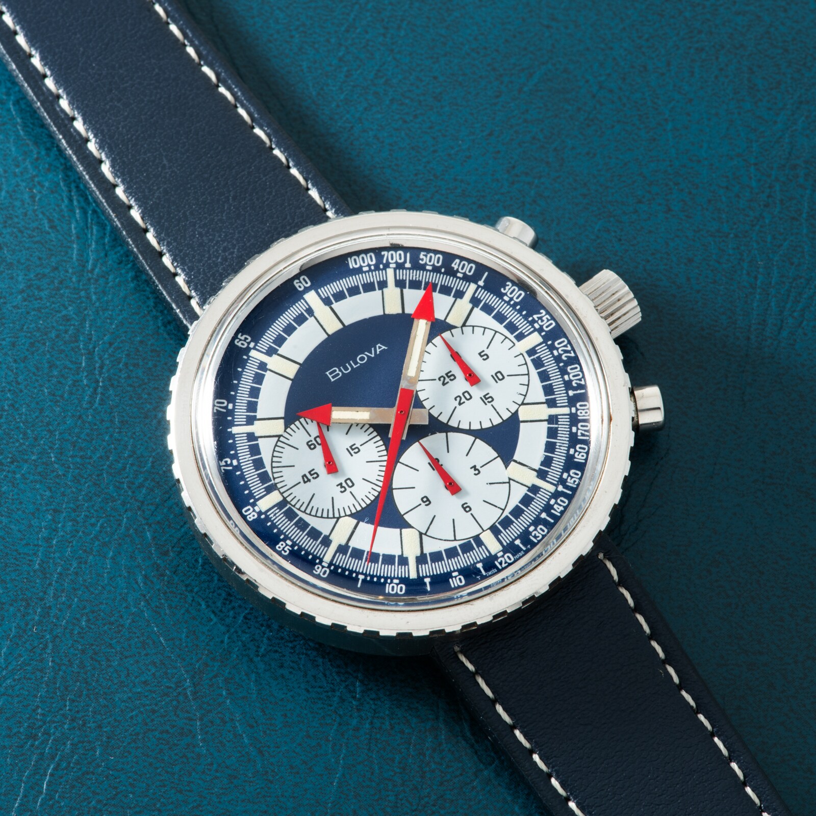 Pre-Owned Bulova Chronograph C 'Stars & Stripes'