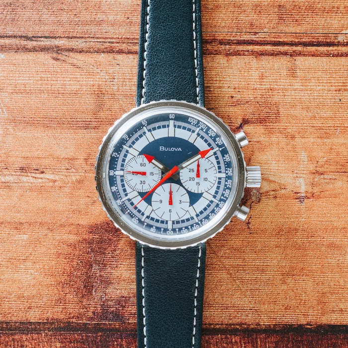 Pre-Owned Bulova Chronograph C 'Stars & Stripes'