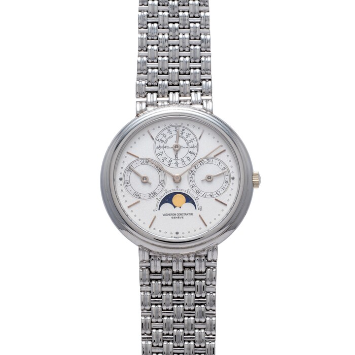 Pre-Owned Vacheron Constantin Platinum' Perpetual Calendar Moonphase