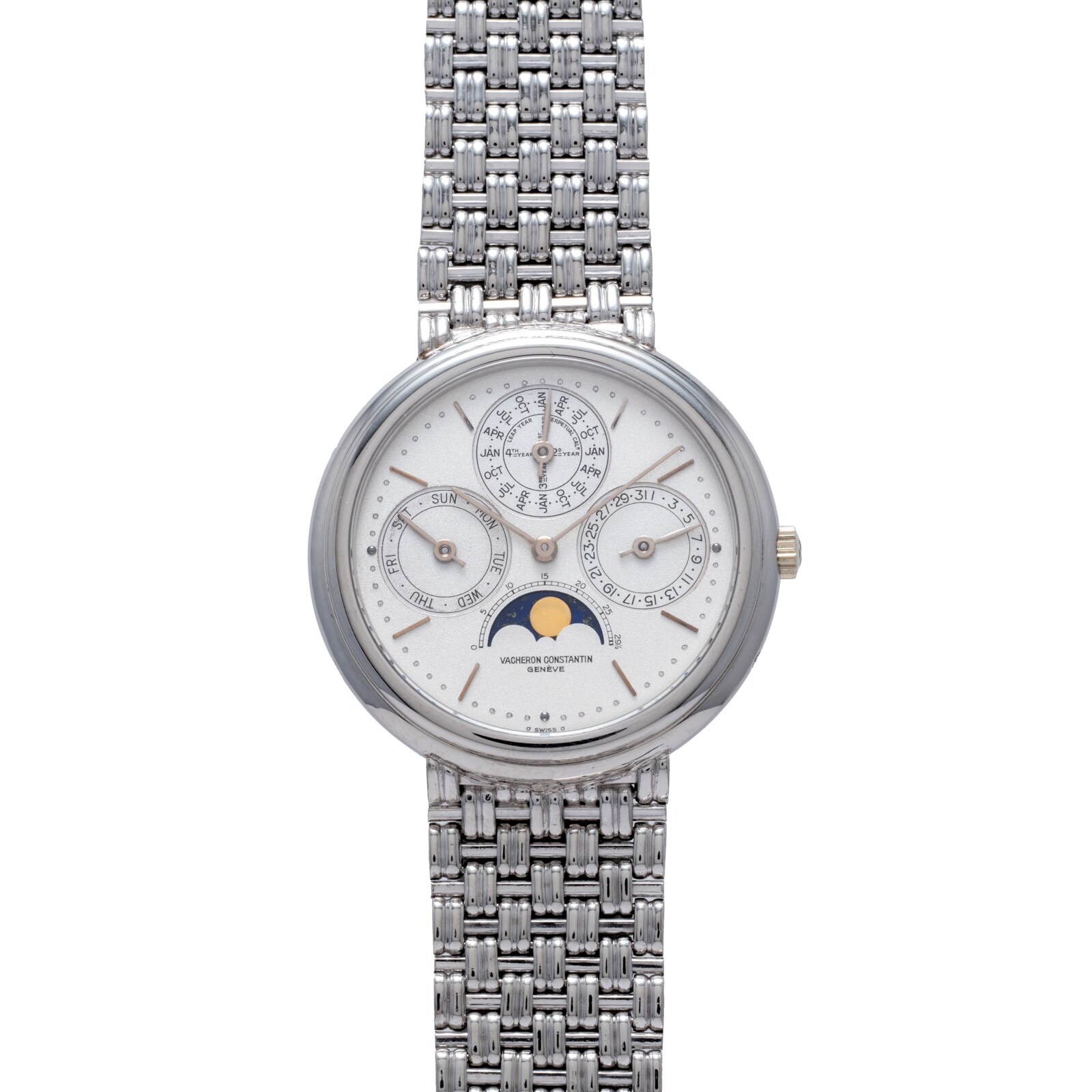 Pre-Owned Vacheron Constantin Platinum' Perpetual Calendar Moonphase