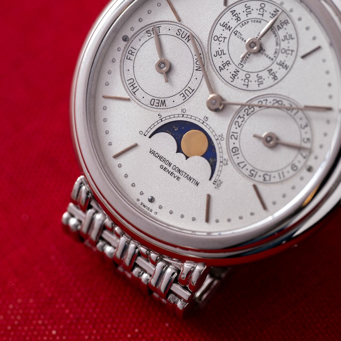 Pre-Owned Vacheron Constantin Platinum' Perpetual Calendar Moonphase