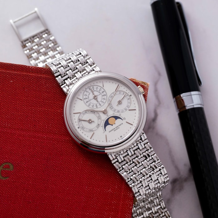 Pre-Owned Vacheron Constantin Platinum' Perpetual Calendar Moonphase