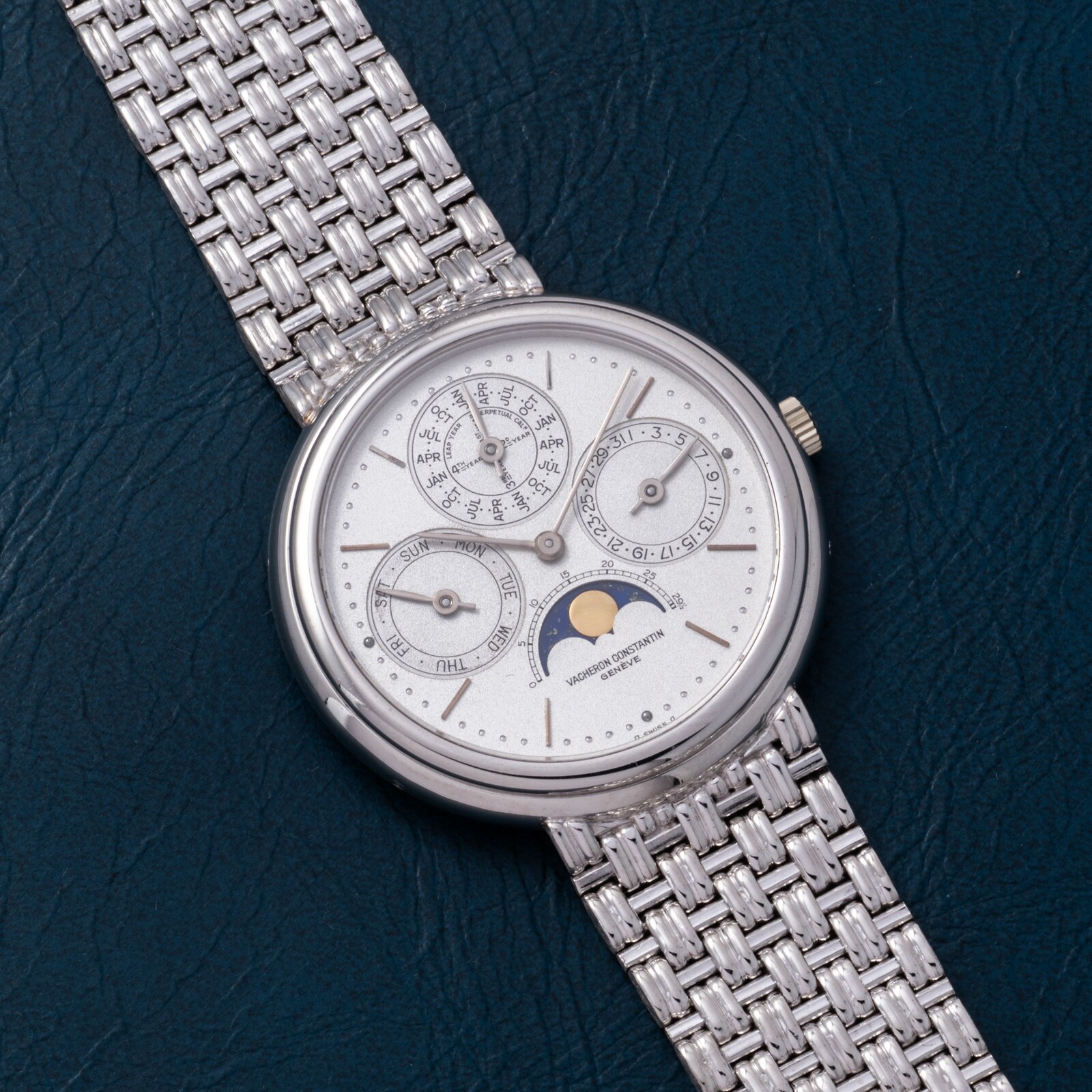 Pre-Owned Vacheron Constantin Platinum' Perpetual Calendar Moonphase