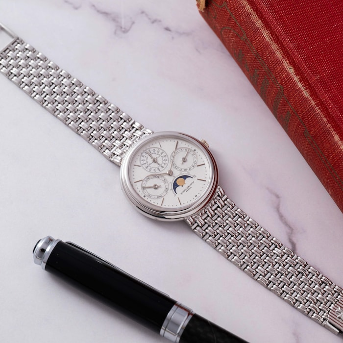 Pre-Owned Vacheron Constantin Platinum' Perpetual Calendar Moonphase