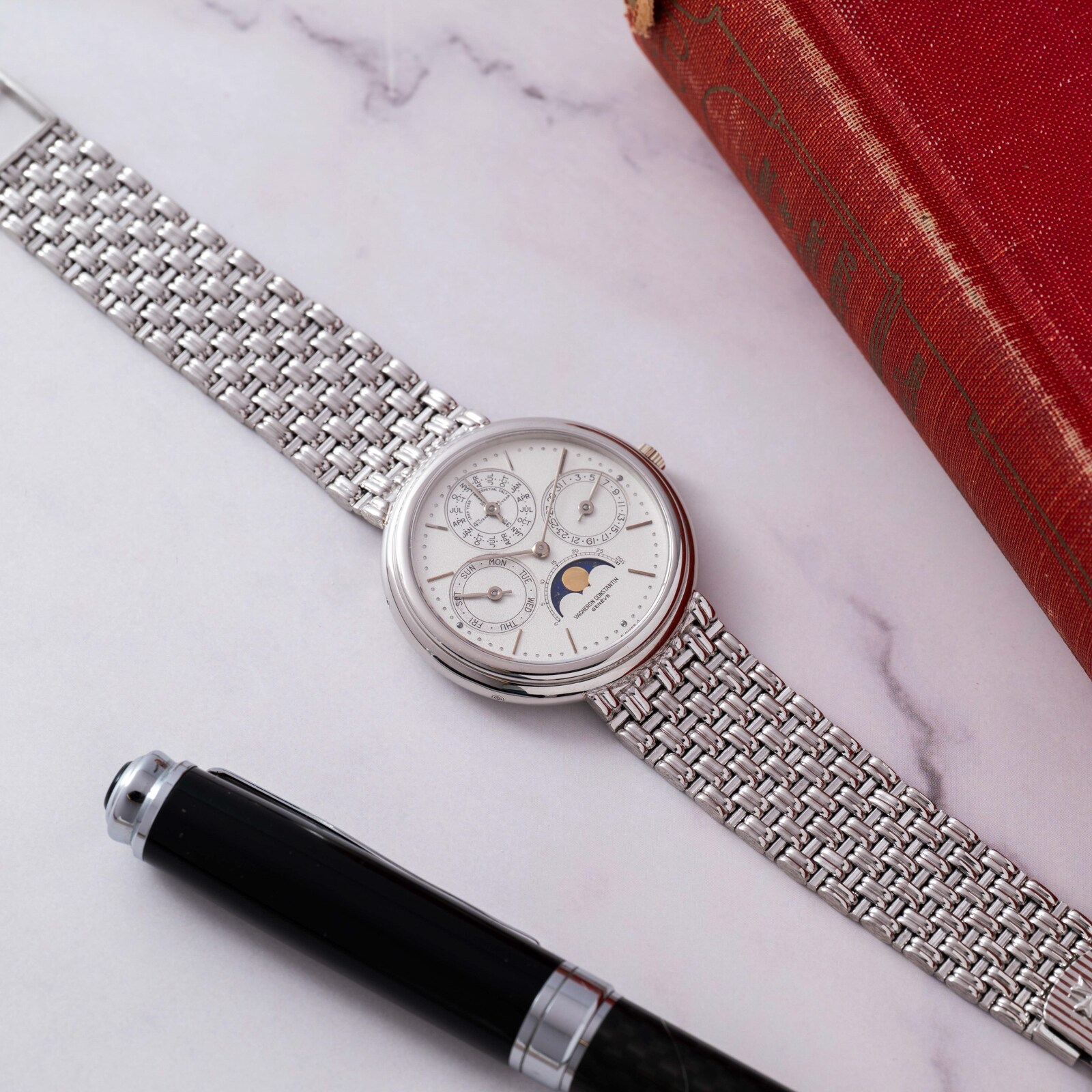 Pre-Owned Vacheron Constantin Platinum' Perpetual Calendar Moonphase