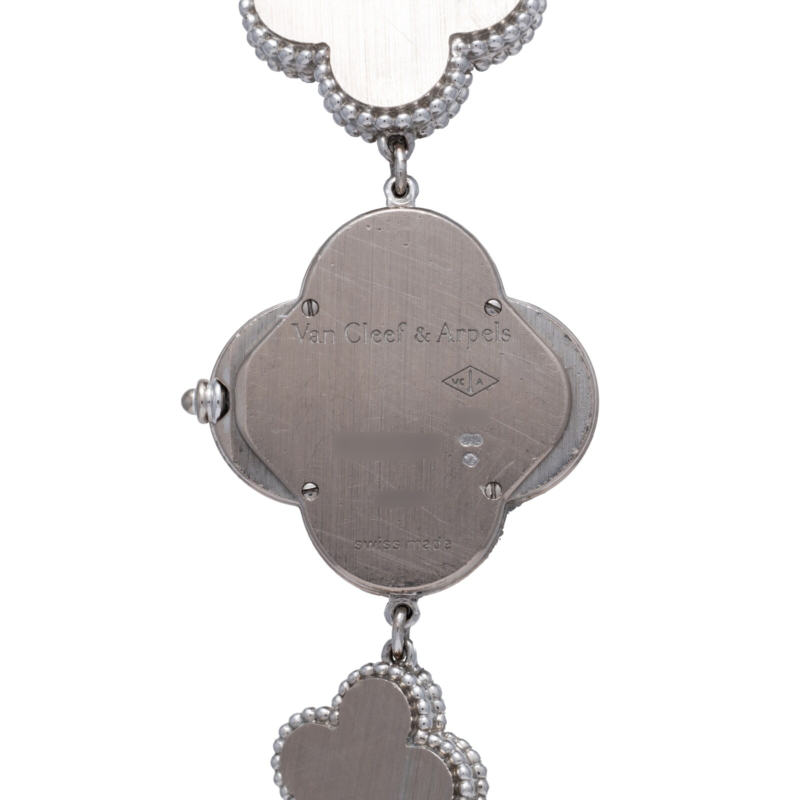 Pre-Owned Van Cleef & Arpels Alhambra 'Mother of Pearl' Charm