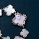 Pre-Owned Van Cleef & Arpels Alhambra 'Mother of Pearl' Charm