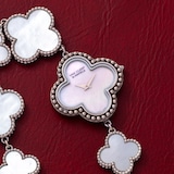 Pre-Owned Van Cleef & Arpels Alhambra 'Mother of Pearl' Charm