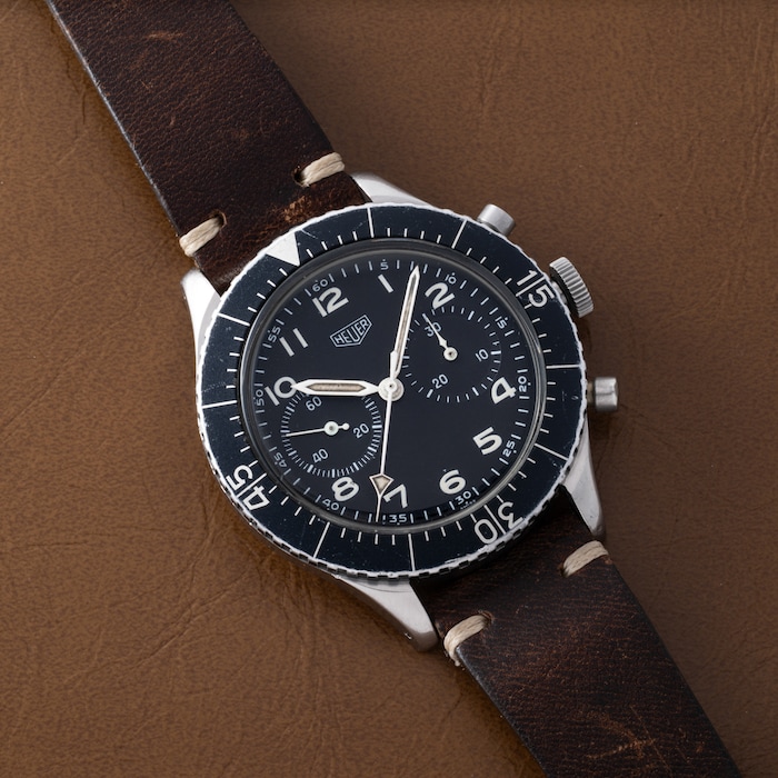 Pre-Owned Heuer Bundeswehr Flyback Chronograph