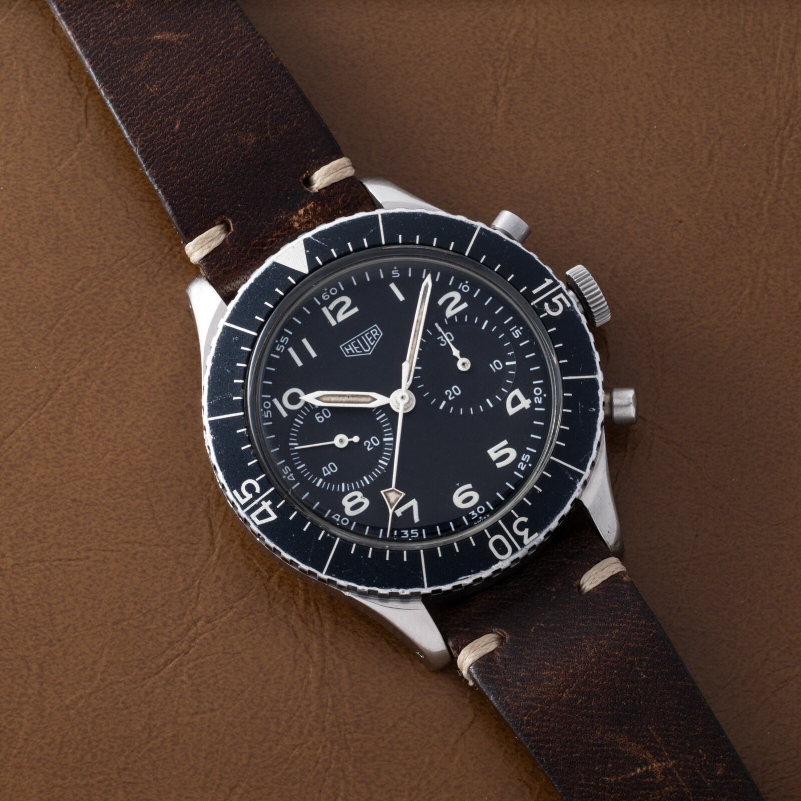 Pre-Owned Heuer Bundeswehr Flyback Chronograph