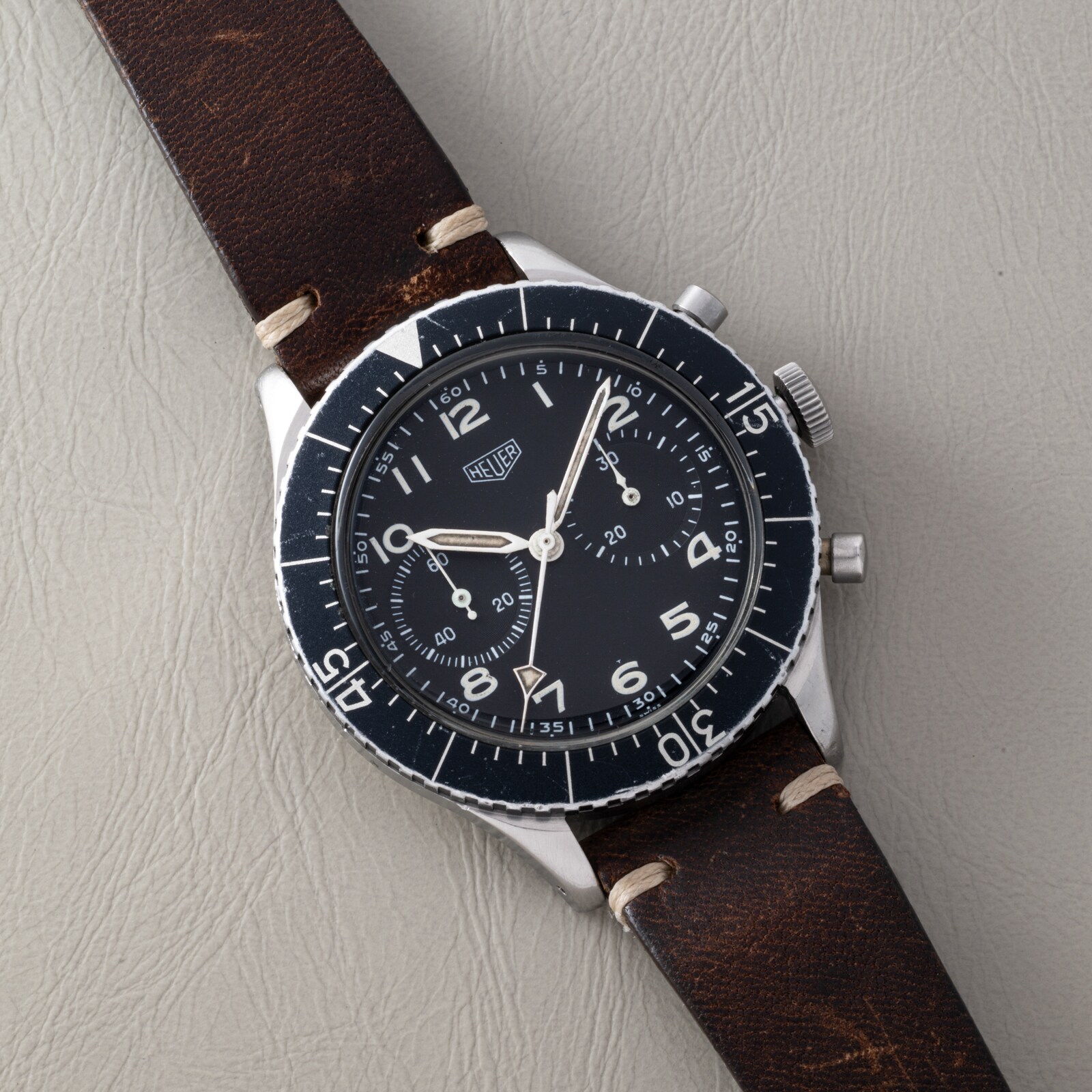 Pre-Owned Heuer Bundeswehr Flyback Chronograph