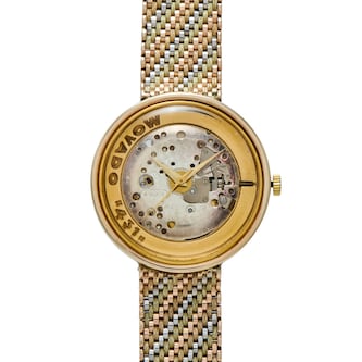 Pre-Owned Movado 431 Tri-Tone 'Salesman Sample'